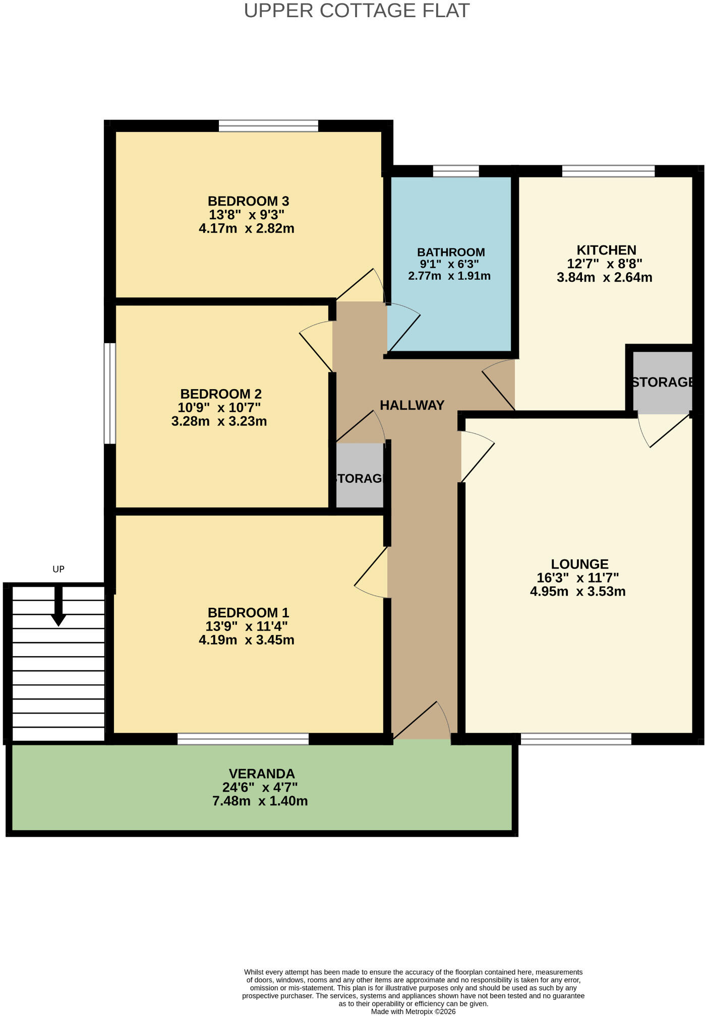8 Moorpark Drive, Penilee, Glasgow, G52 4HU floorplan