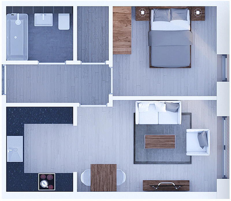 Merchants Wharf, Manchester floorplan