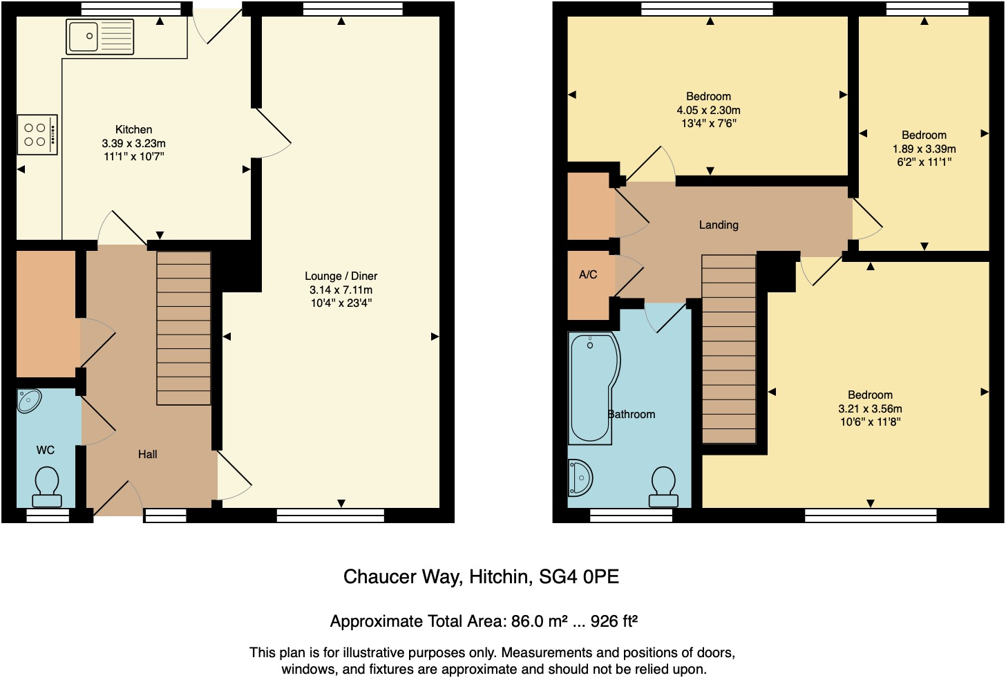 Chaucer Way floorplan