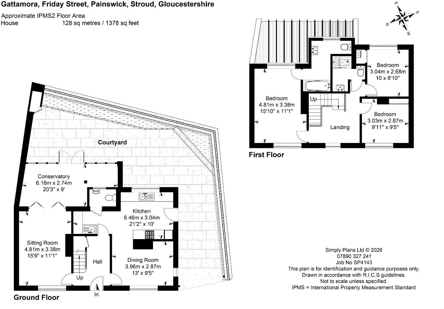 Friday Street, Painswick floorplan