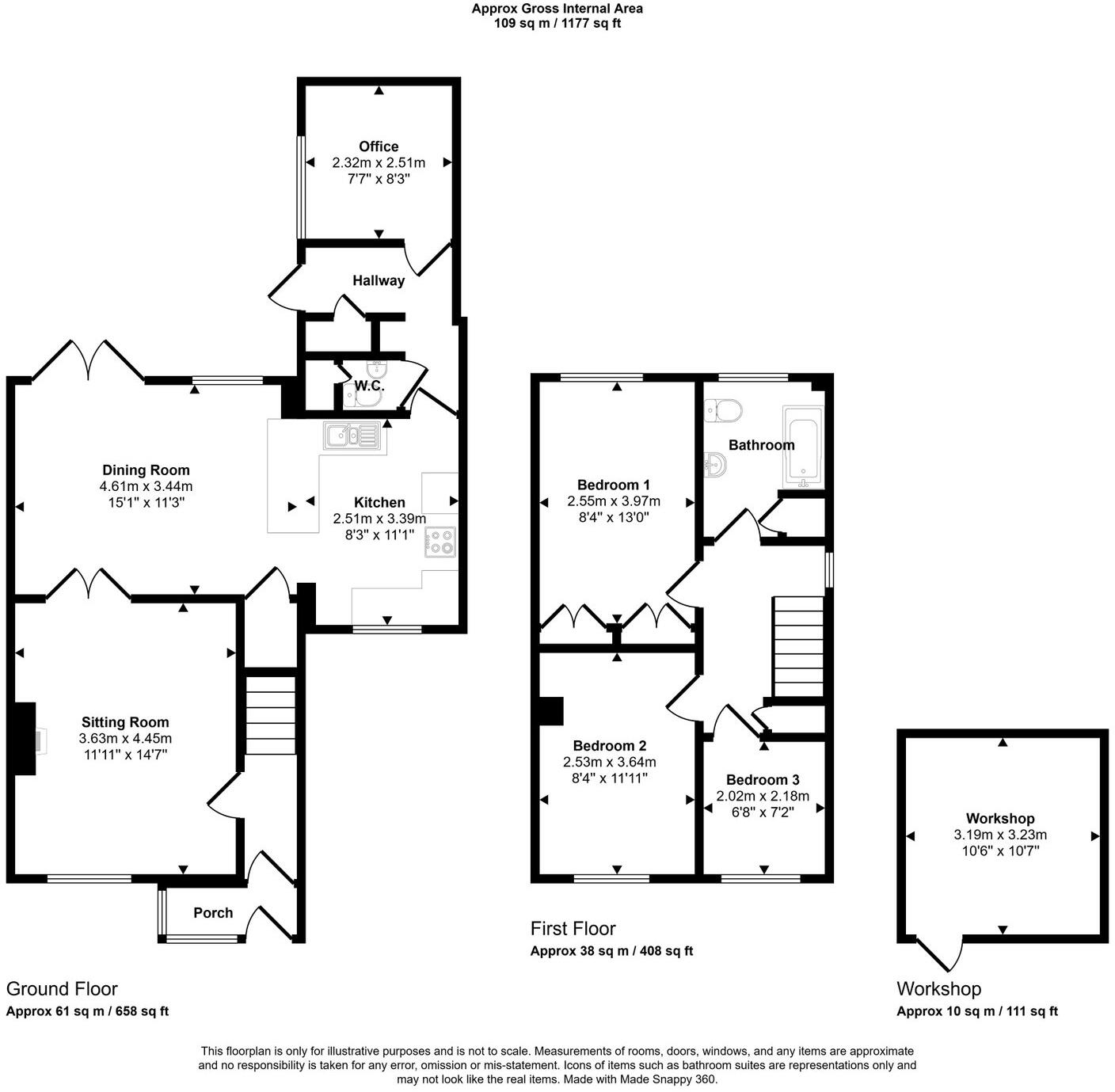 Beech Road, Alresford floorplan