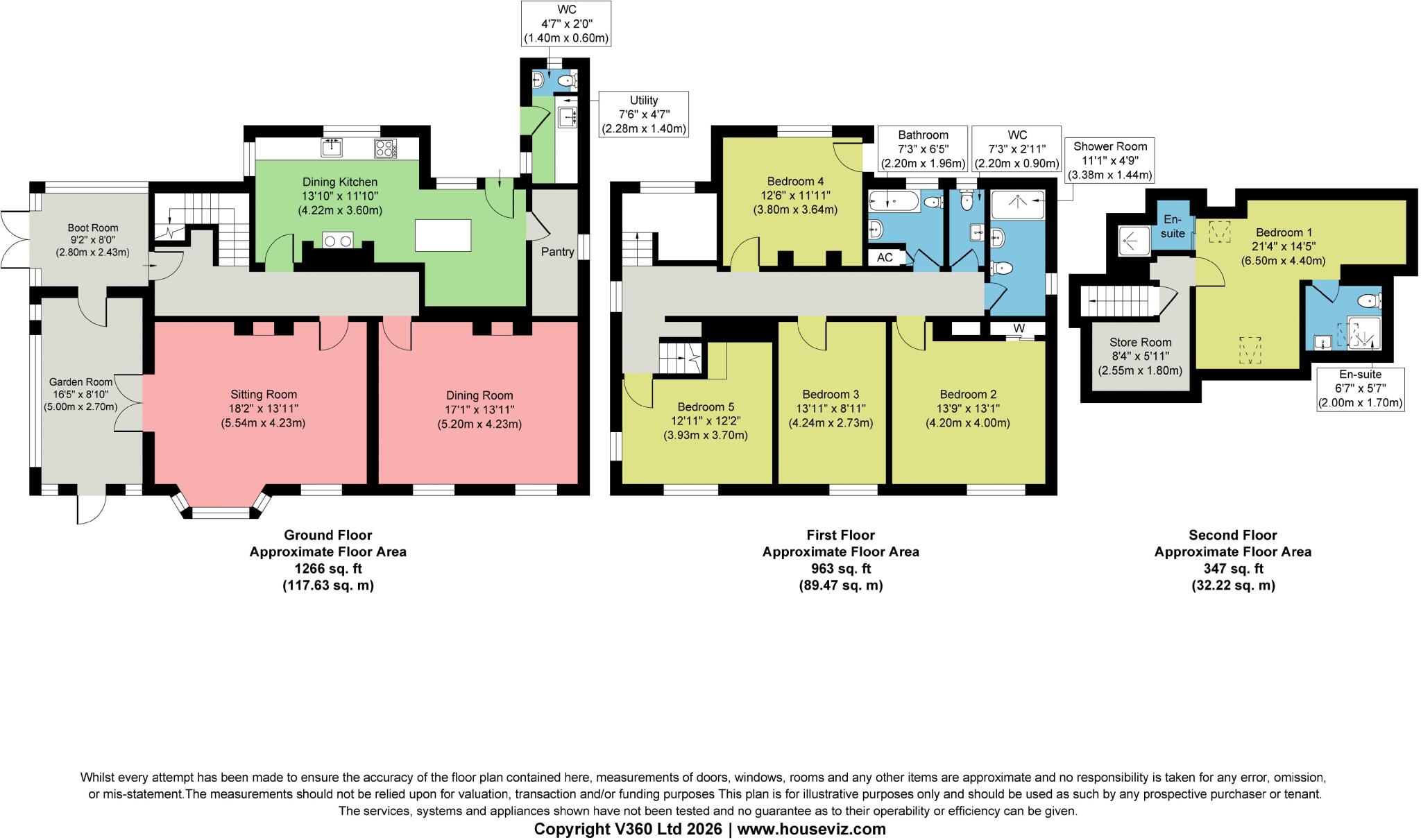 Sleights, Whitby floorplan