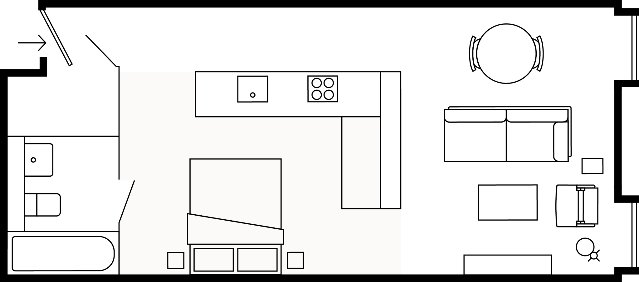 Kampus, Little David Street, Manchester floorplan