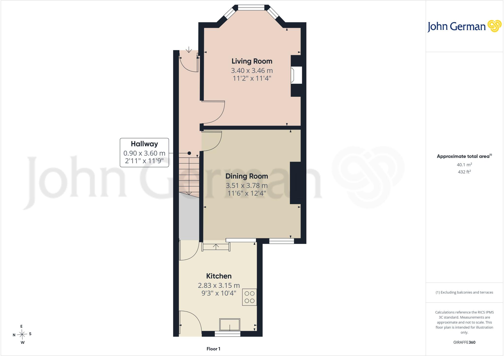 Abbey Street, Derby floorplan