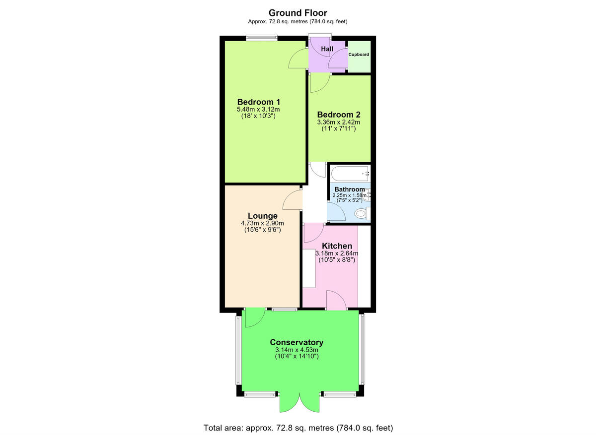 Kingsway Mews, Westcliff-on-sea, SS0 9 floorplan