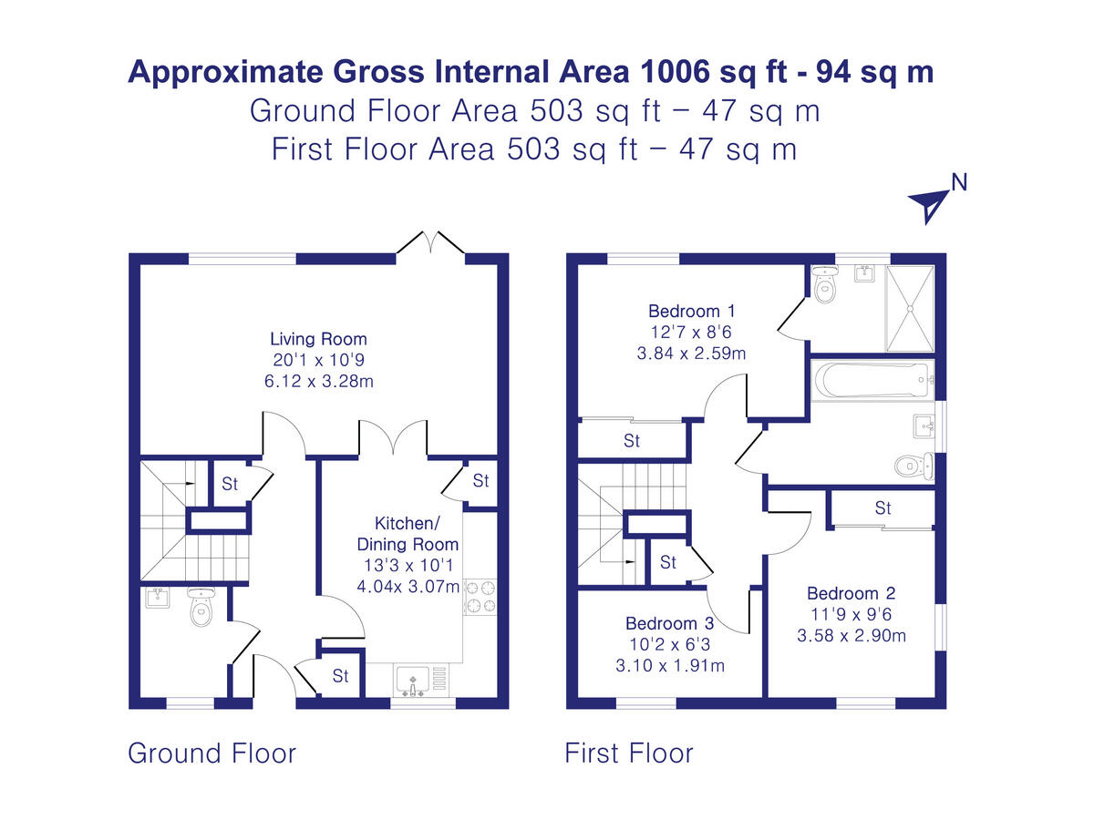 Braeburn Avenue, Bicester, OX27 floorplan