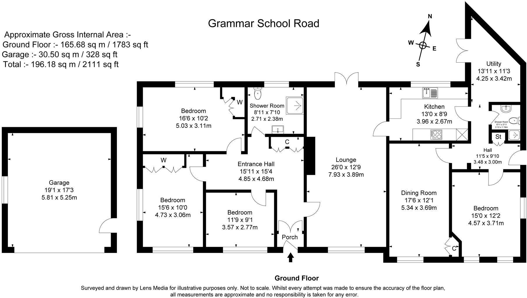 Grammar School Road, Lymm floorplan
