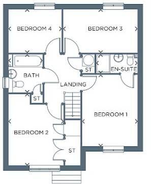 Mynster Fields, Misterton, Doncaster DN10 floorplan
