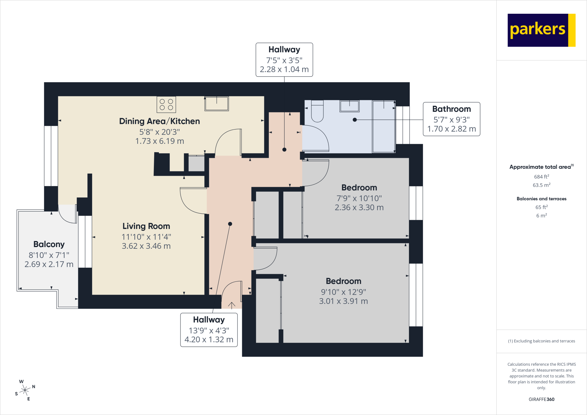 Turners Drive, Thatcham, Berkshire, RG19 floorplan
