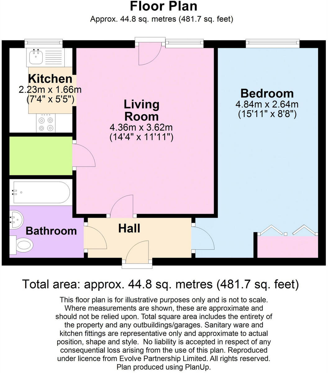 95, The Drive, Hove floorplan