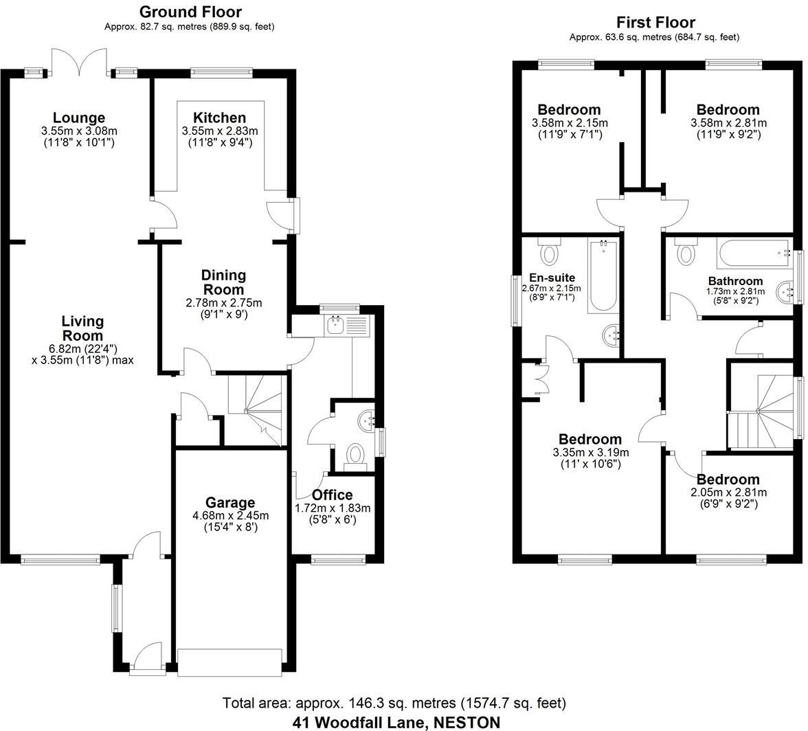 Woodfall Lane, Little Neston, Neston floorplan
