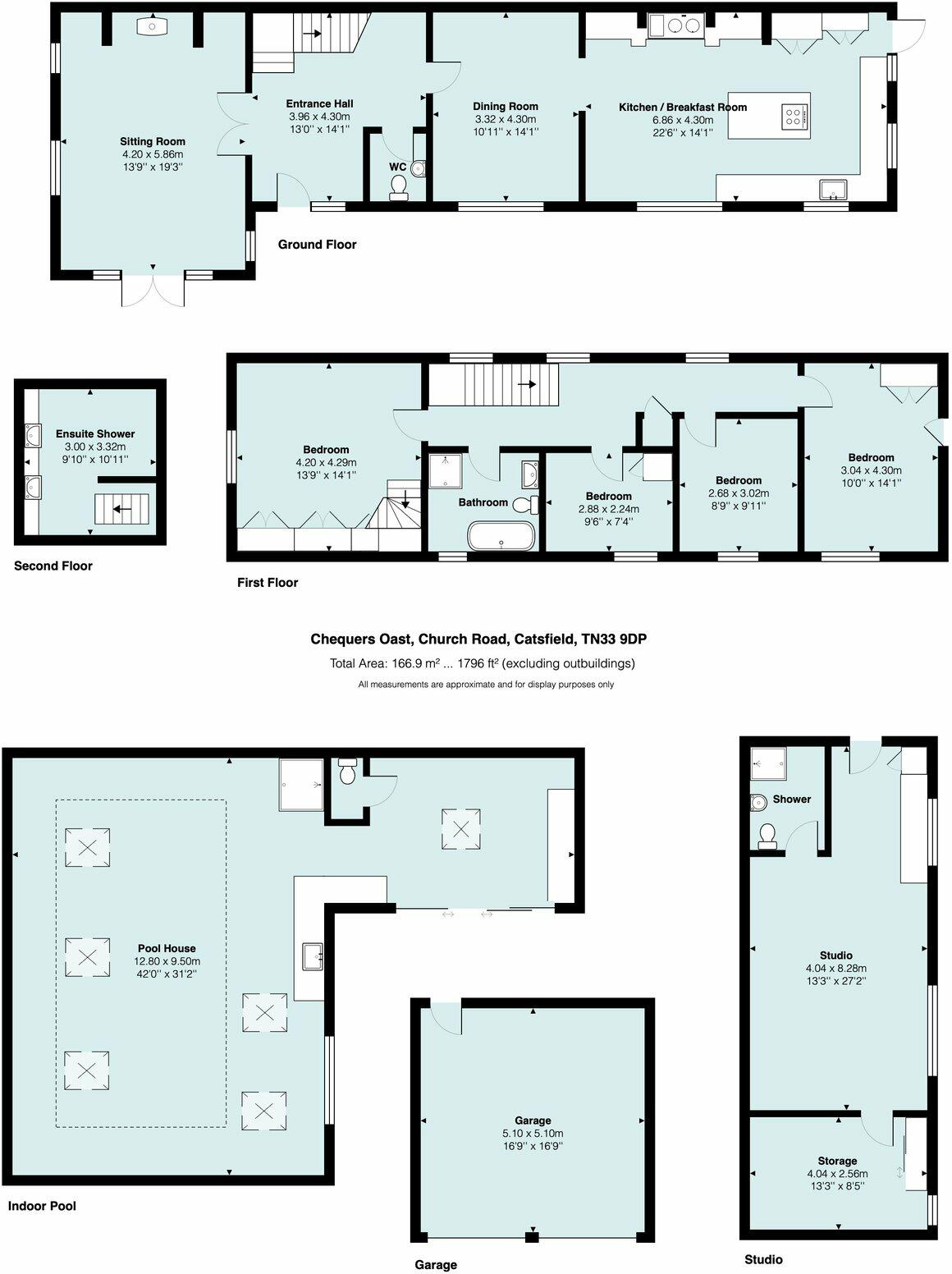  Church Road, CATSFIELD, TN33 floorplan