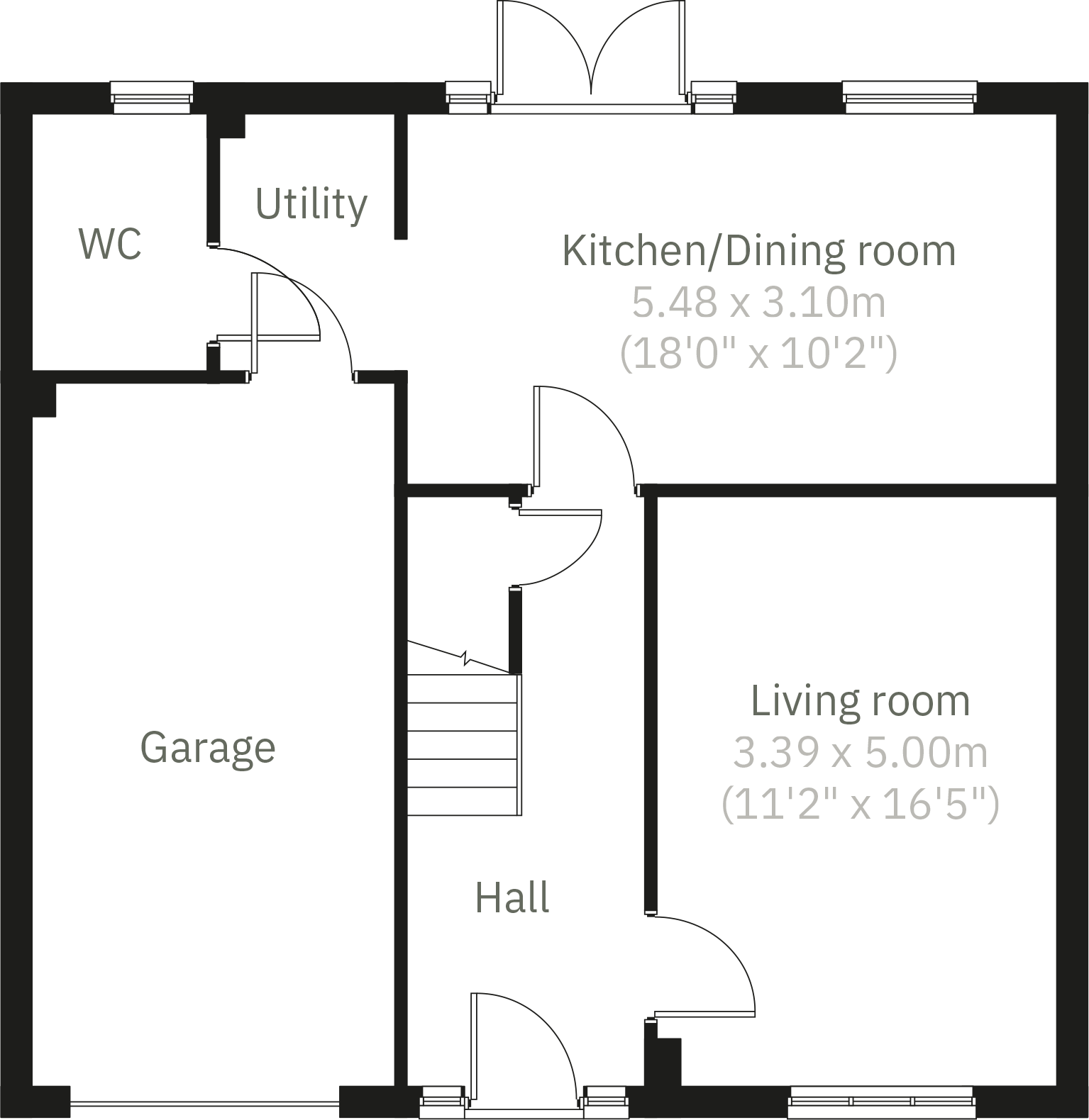 Victoria Road,
Warminster,
BA12 8GP floorplan