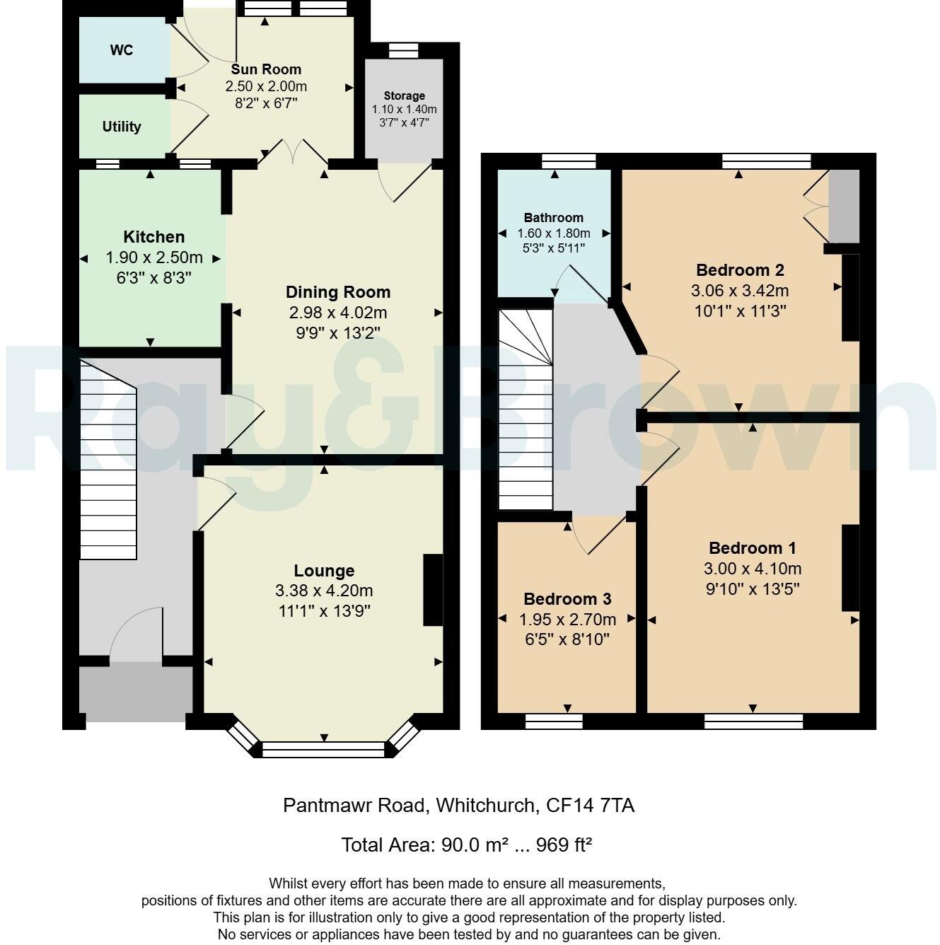 Pantmawr Road, Cardiff floorplan