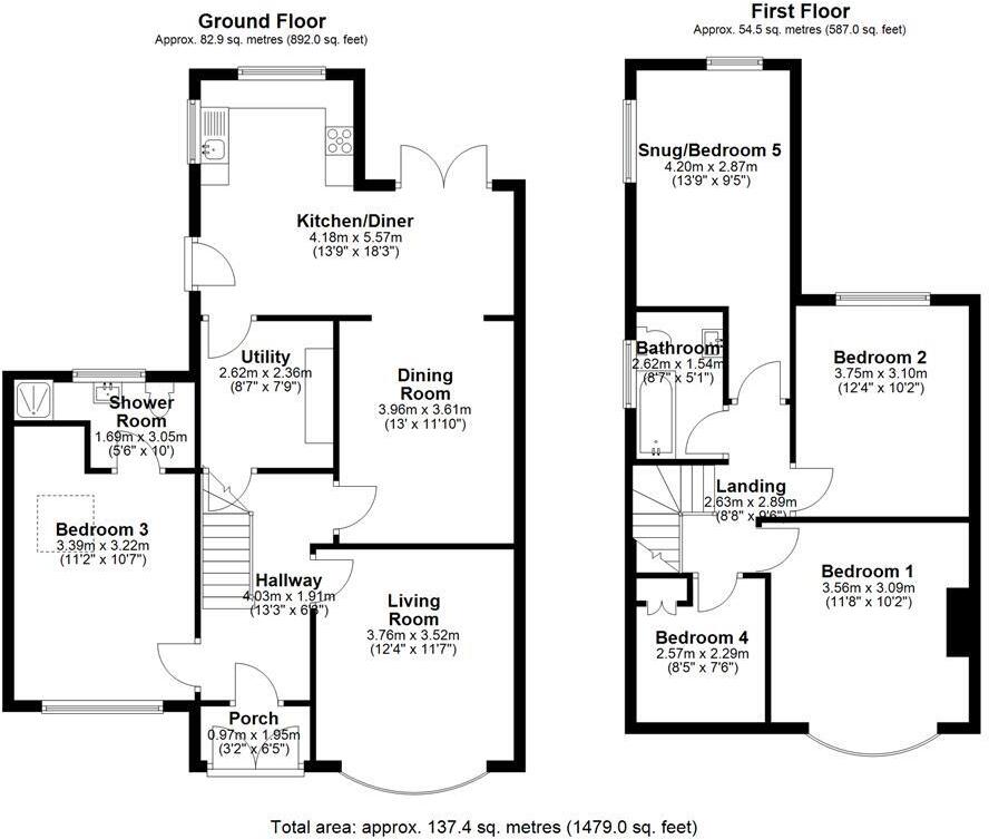 Winchester Avenue, Morecambe floorplan