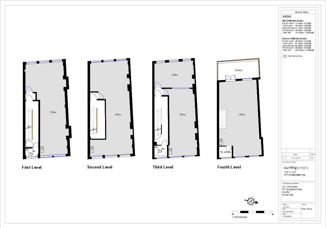 67 Farringdon Road Floorplan