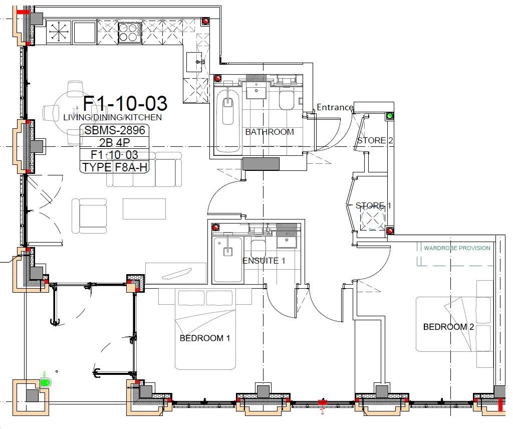 Florence House ,Colindale floorplan