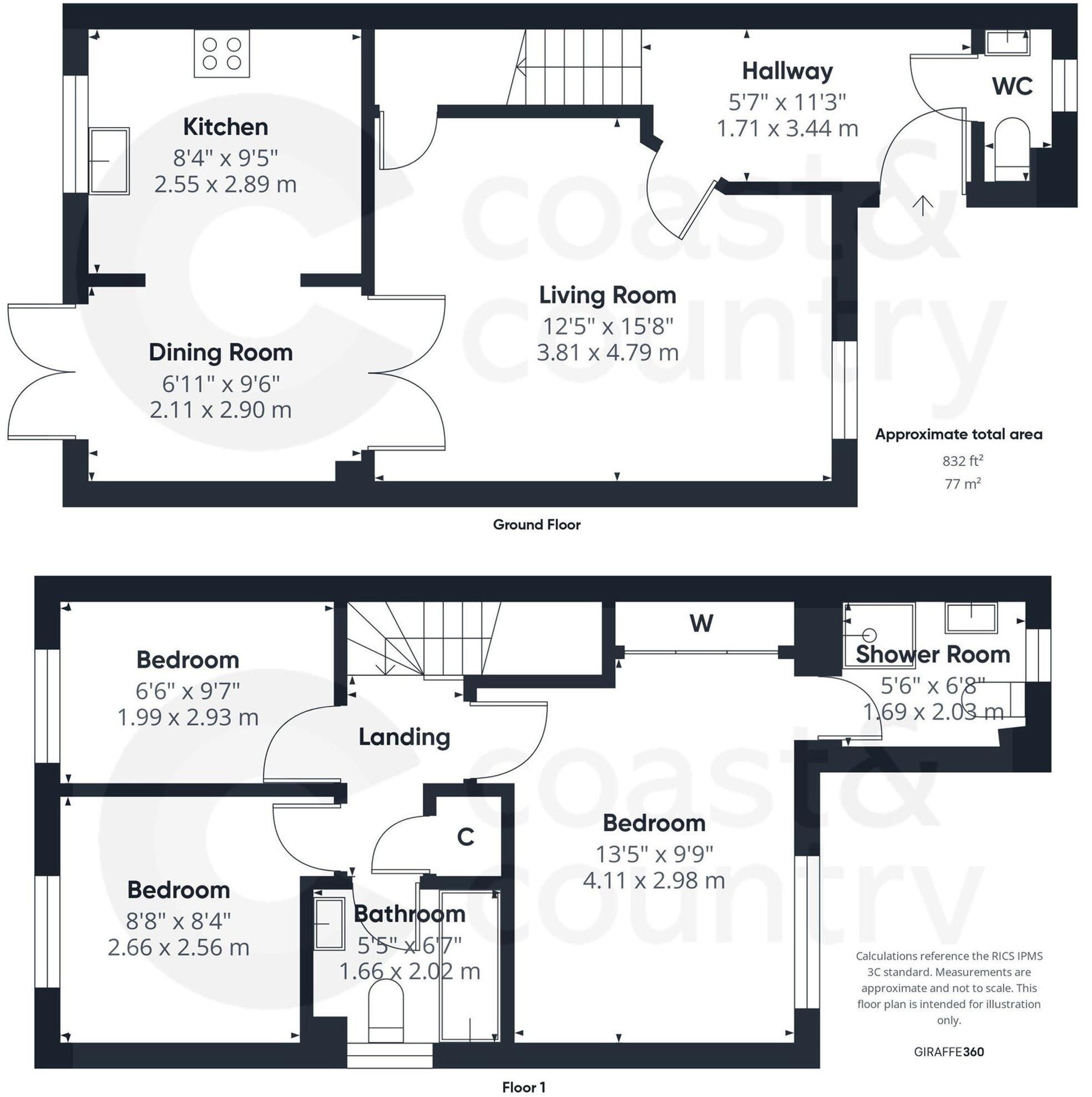 Avery Hill, Kingsteignton, TQ12 floorplan