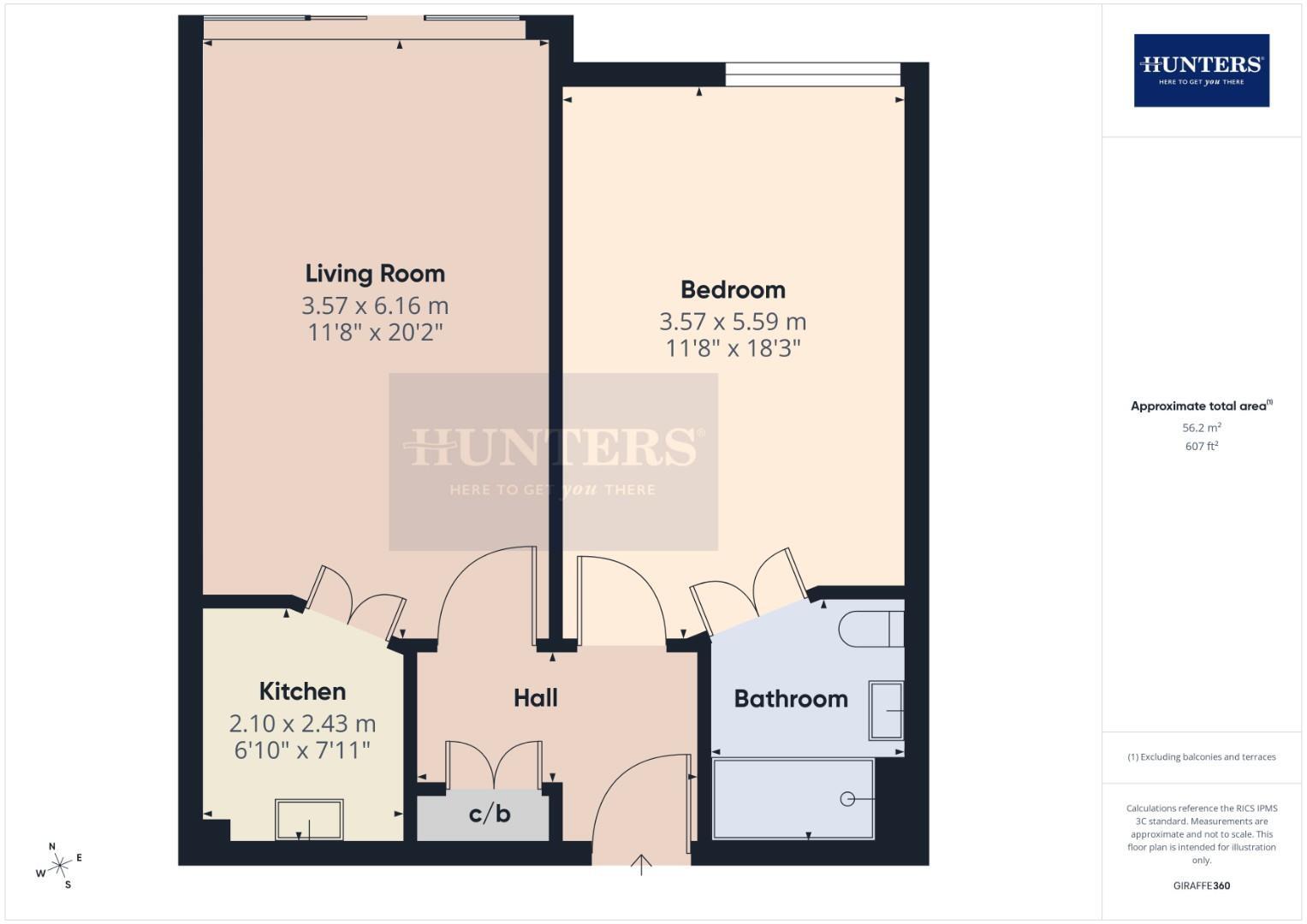Richmond Village Retirement, 6, Hatherley Lane, Cheltenham floorplan