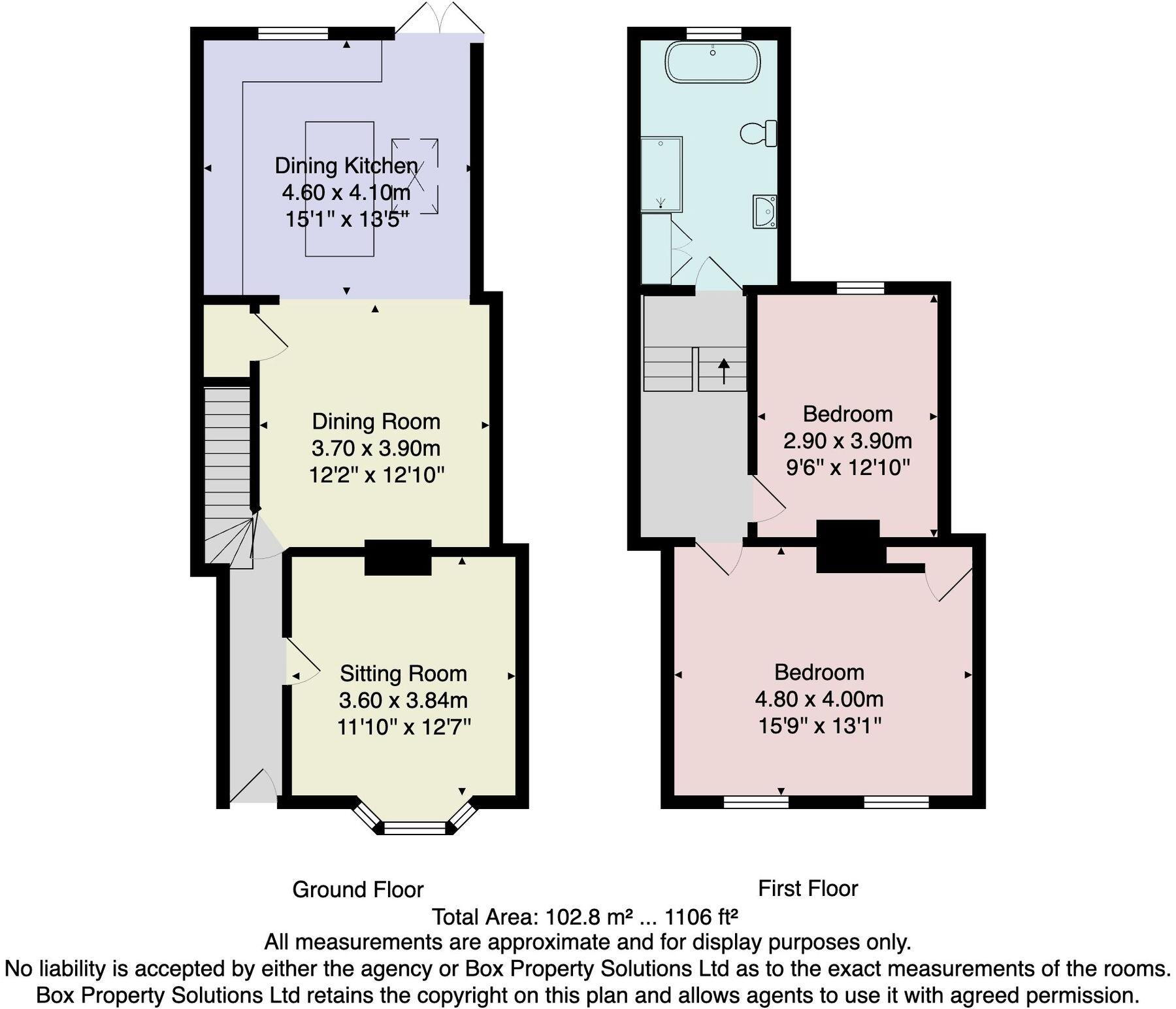Gladstone Street, Harrogate, HG2 floorplan