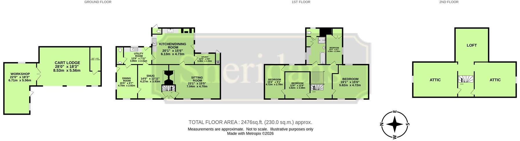 Church Road, Bacton, Stowmarket floorplan