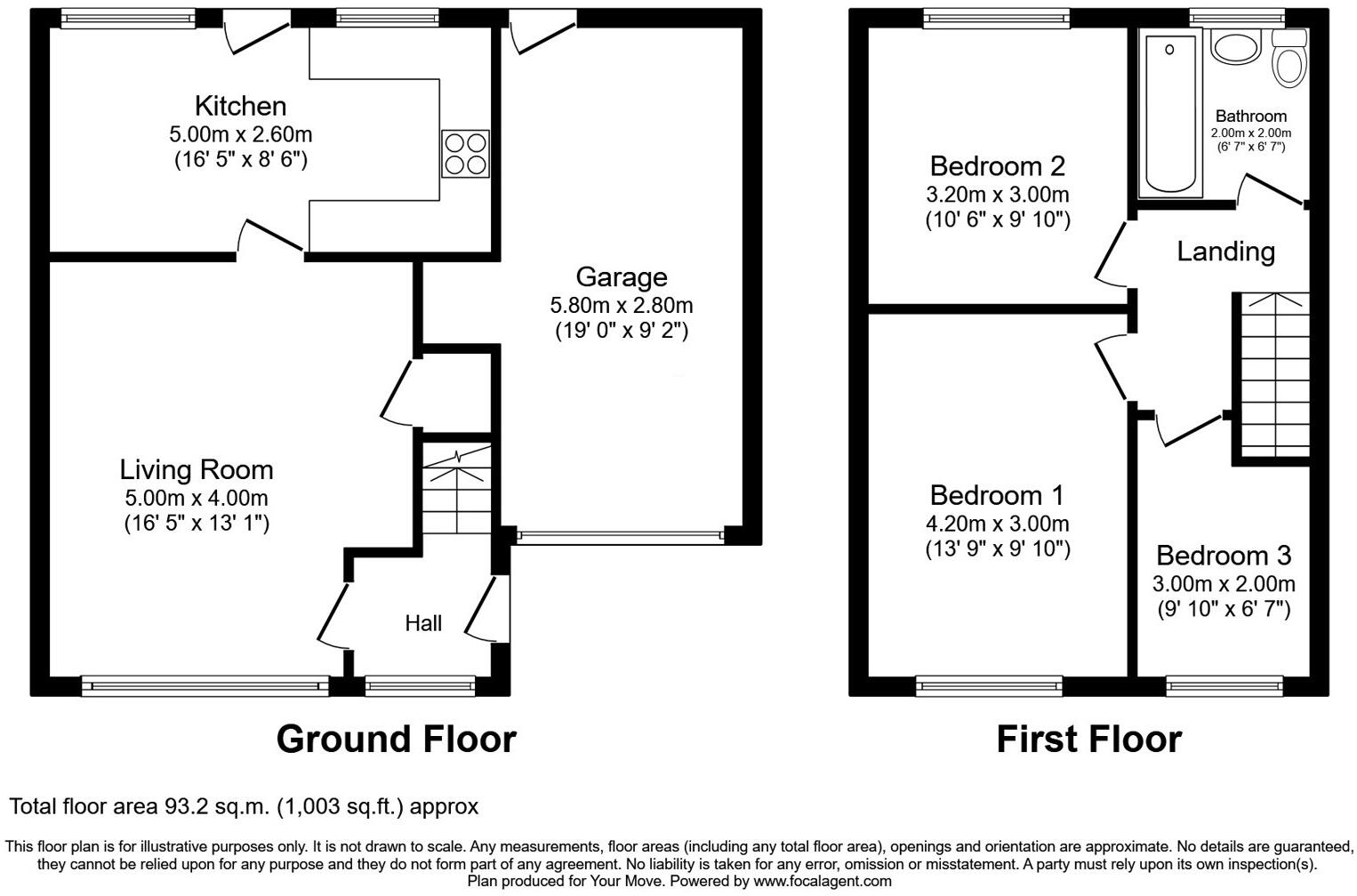 Delph Lane, Delph, Saddleworth, Greater Manchester, OL3 floorplan