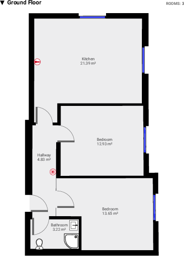 Canal House, Loughborough floorplan