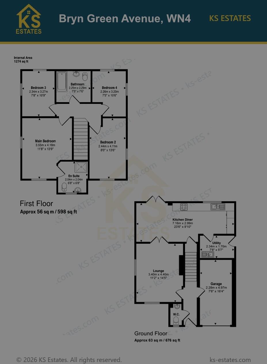 Bryn Green Avenue, Ashton-in-makerfield, Wigan floorplan