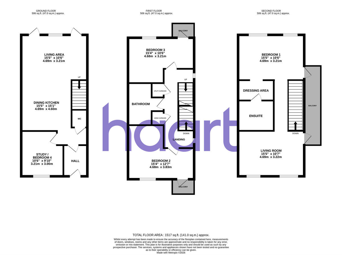 Rotton Park Street, Birmingham floorplan