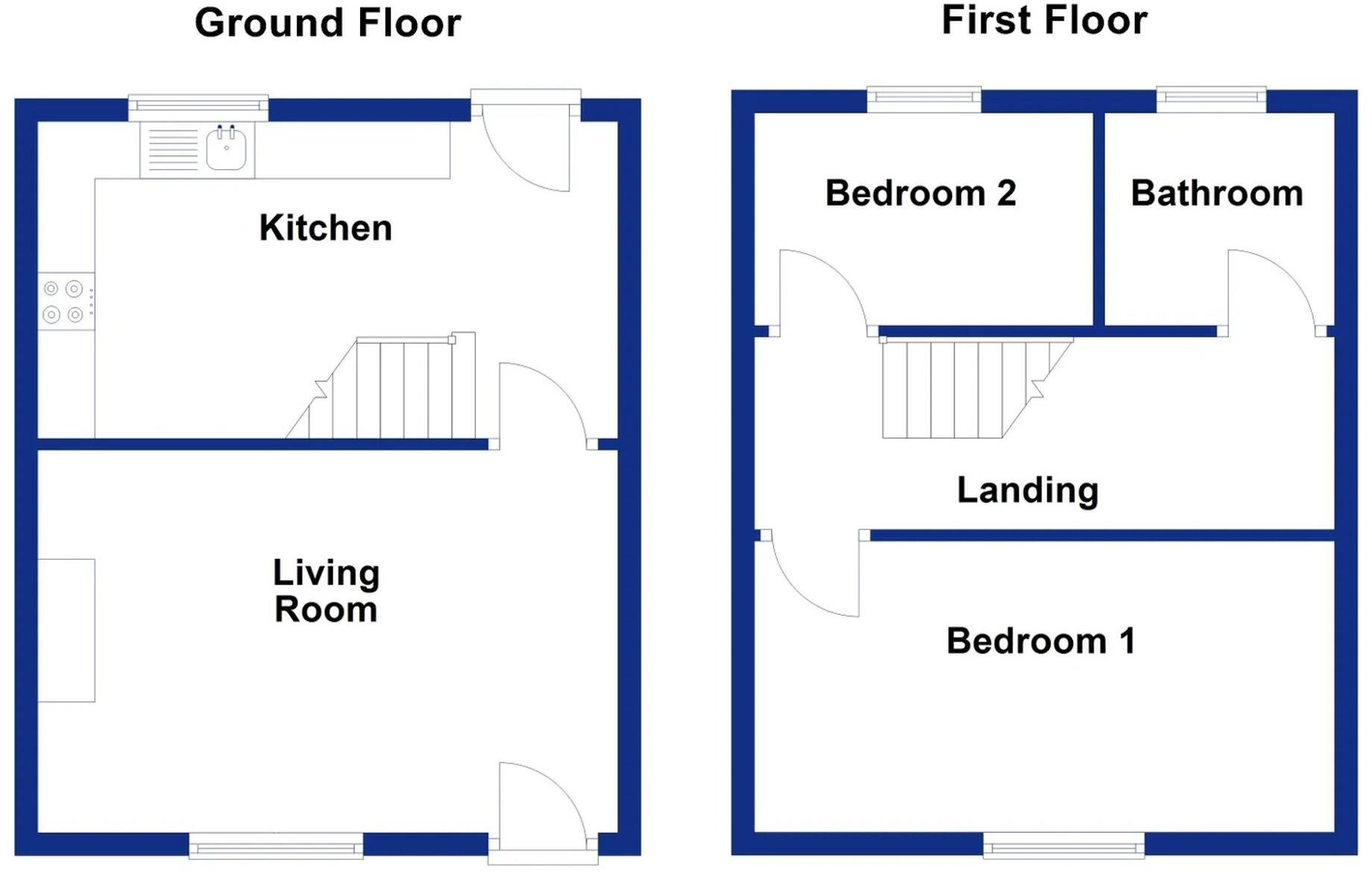 Daisy Hill, Rossendale, BB4 floorplan
