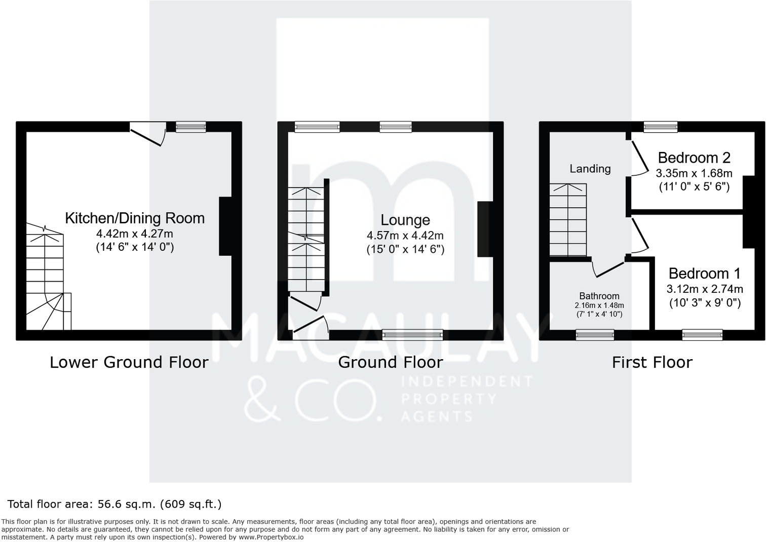 Moor Edge, Harden, Bingley, BD16 1LB floorplan