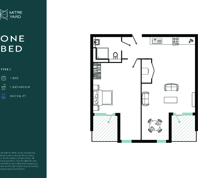 Flat E704, Mitre Yard, 104-106 Scrubs Lane, London, NW10 floorplan
