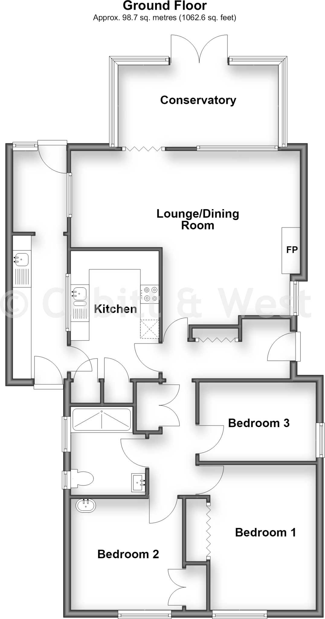 Orchard Lane, Emsworth, Hampshire floorplan