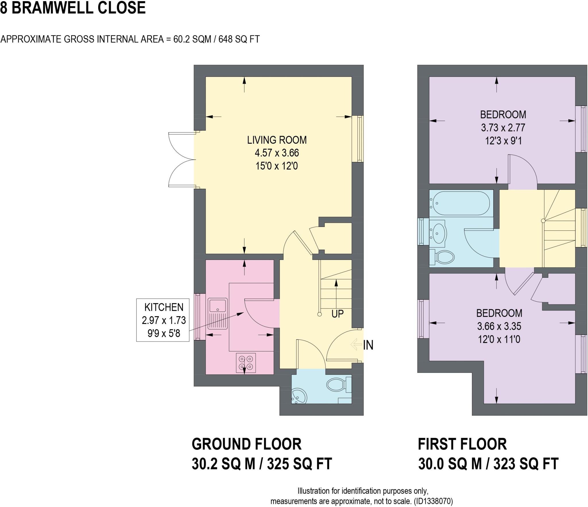 Bramwell Close, Netherthorpe, Sheffield floorplan