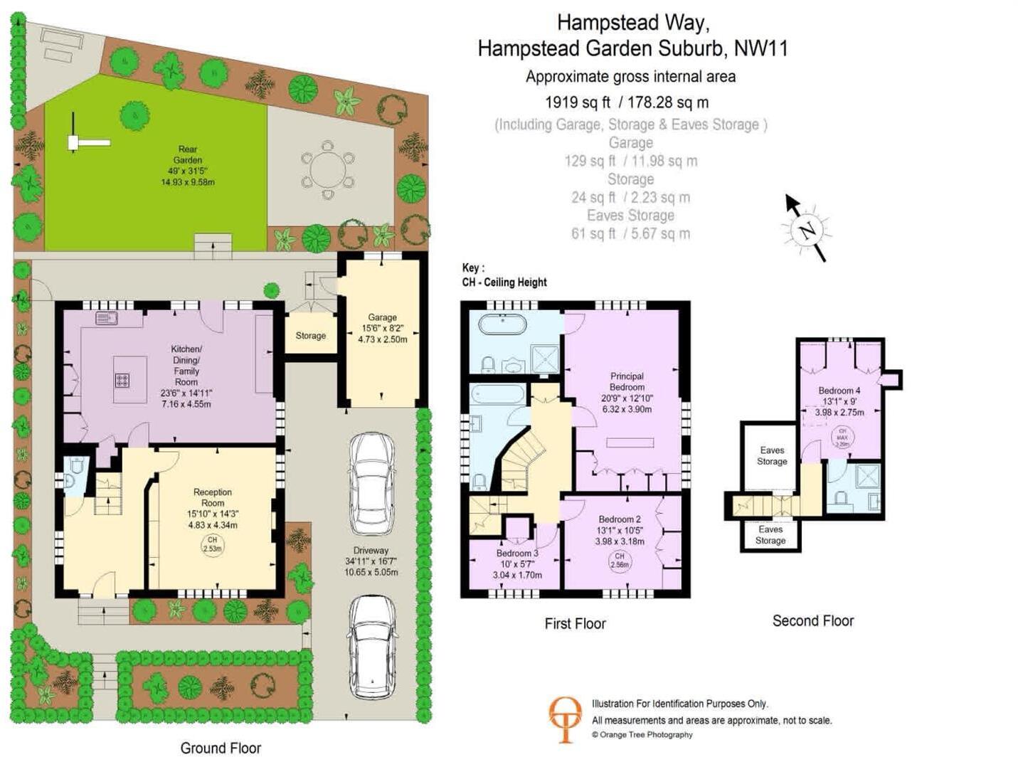 Hampstead Way, NW11 floorplan