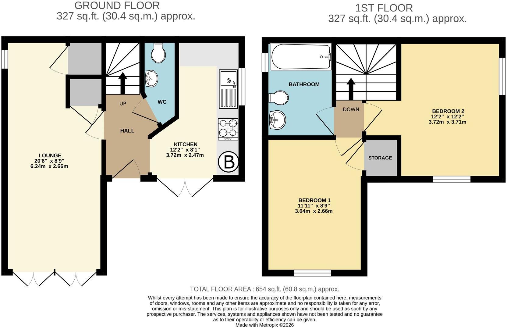 Pepper Lane, Ludlow, SY8 floorplan