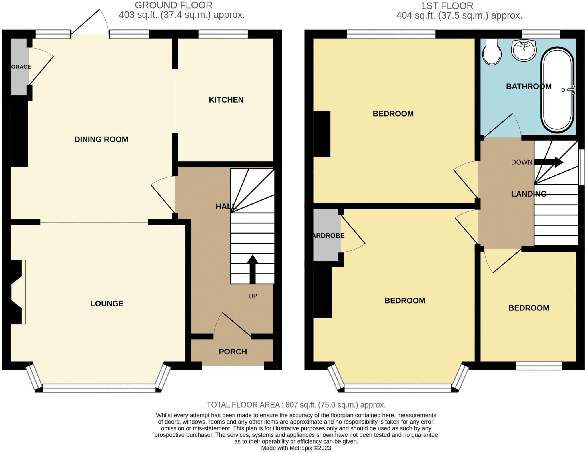 Belvedere Drive, Bredbury floorplan