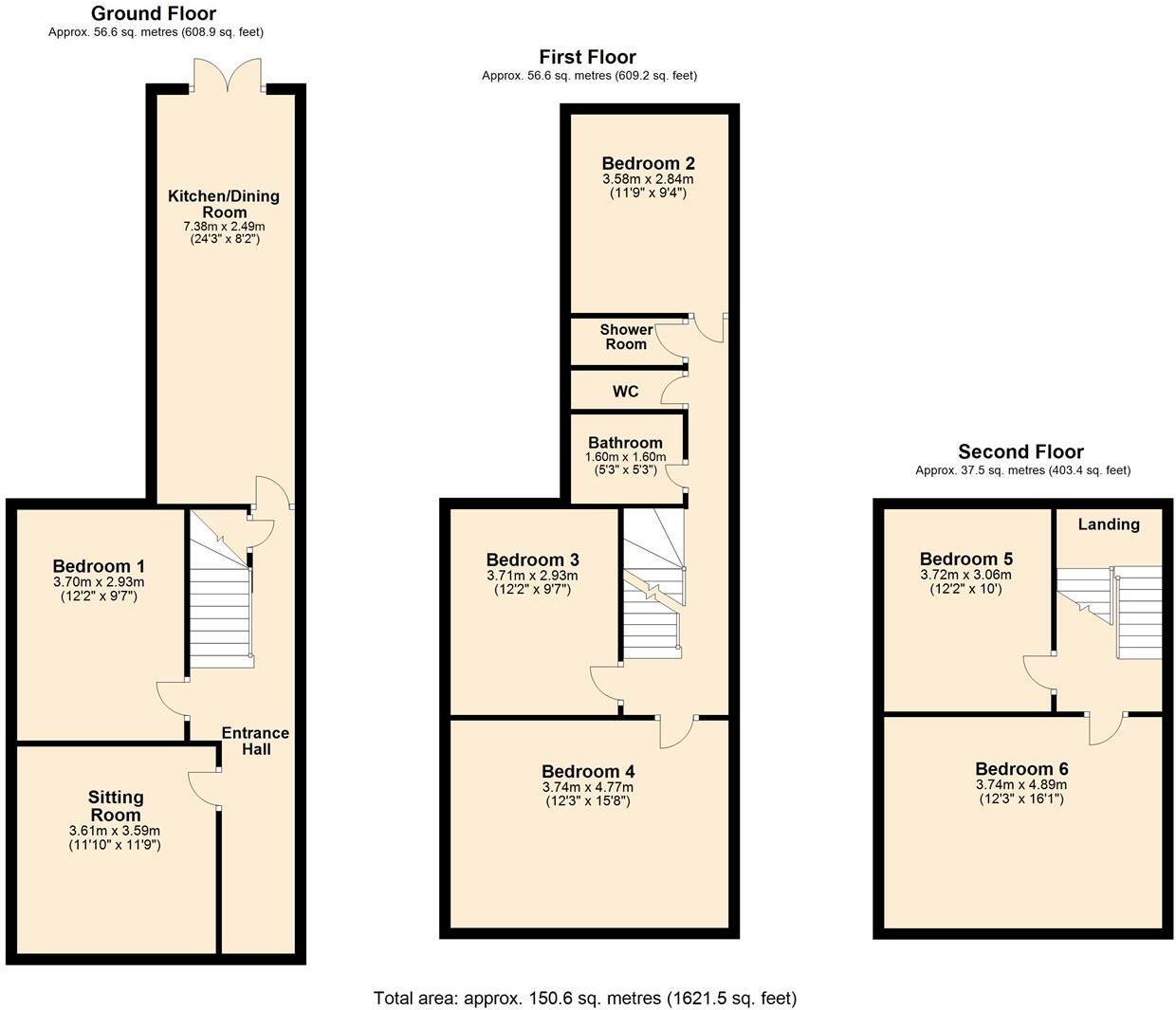 Prospect Park, Exeter floorplan