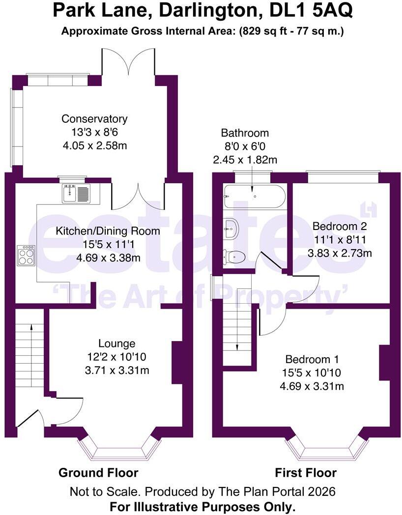 Park Lane, Darlington, DL1 5AQ floorplan