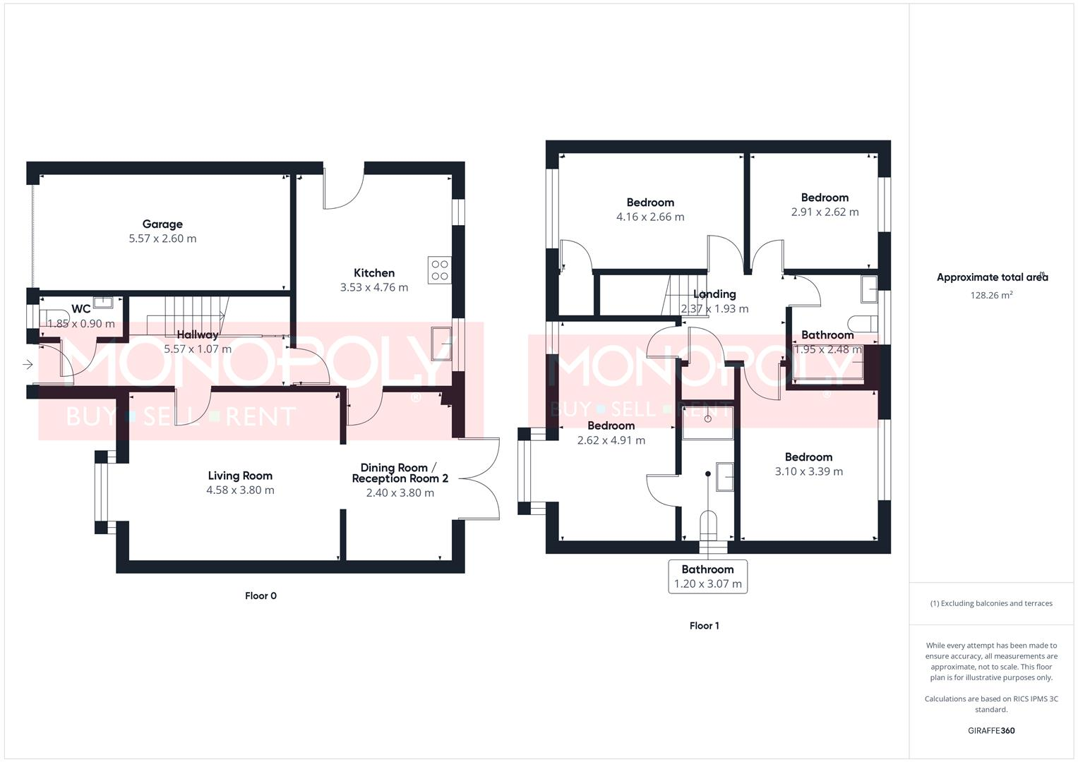 Maes Tyrnog, Llandyrnog, Denbigh floorplan