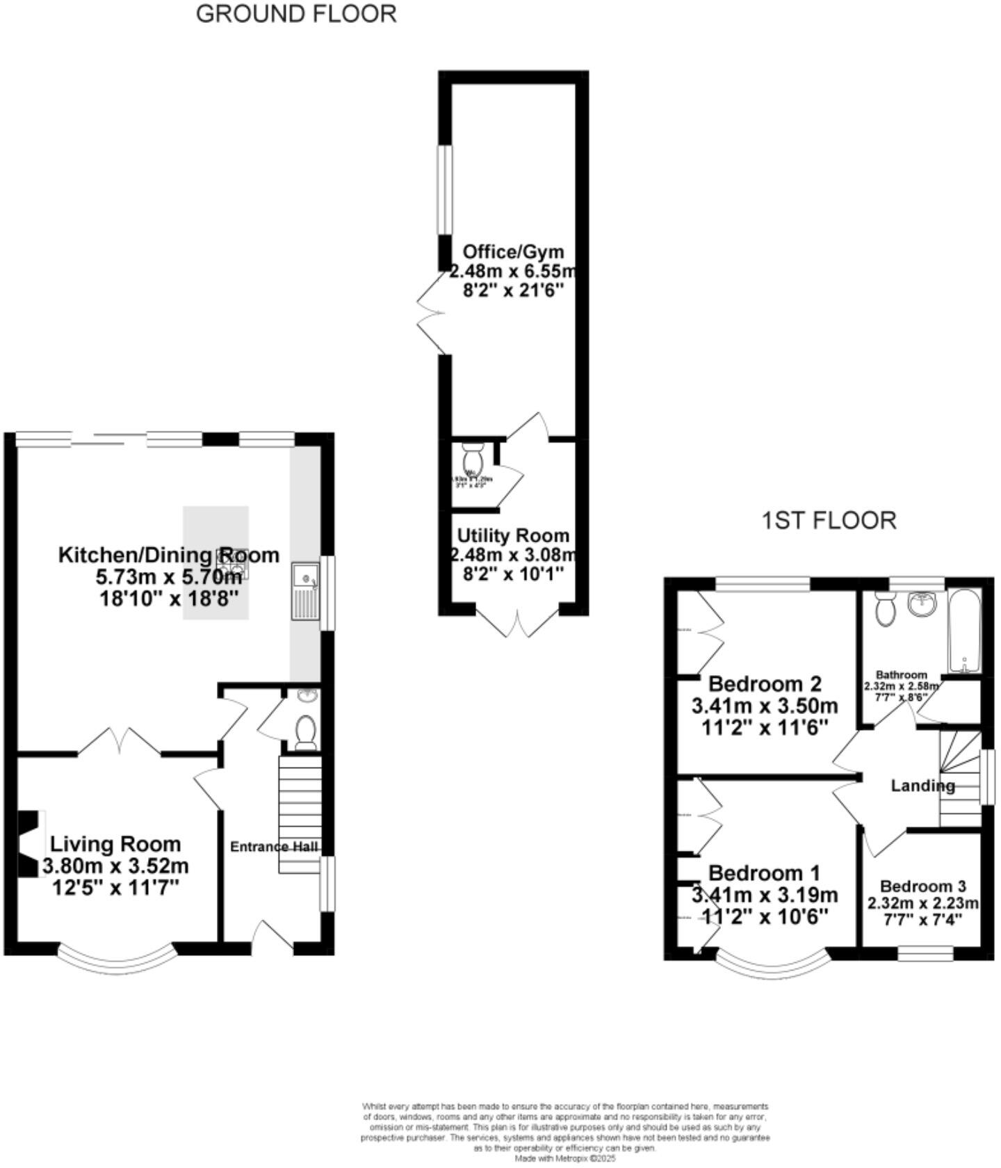 Quakers Road, Bromley Heath, Bristol, floorplan