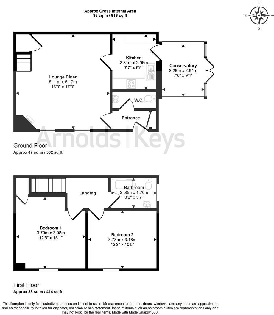 Colne Road, Cromer floorplan