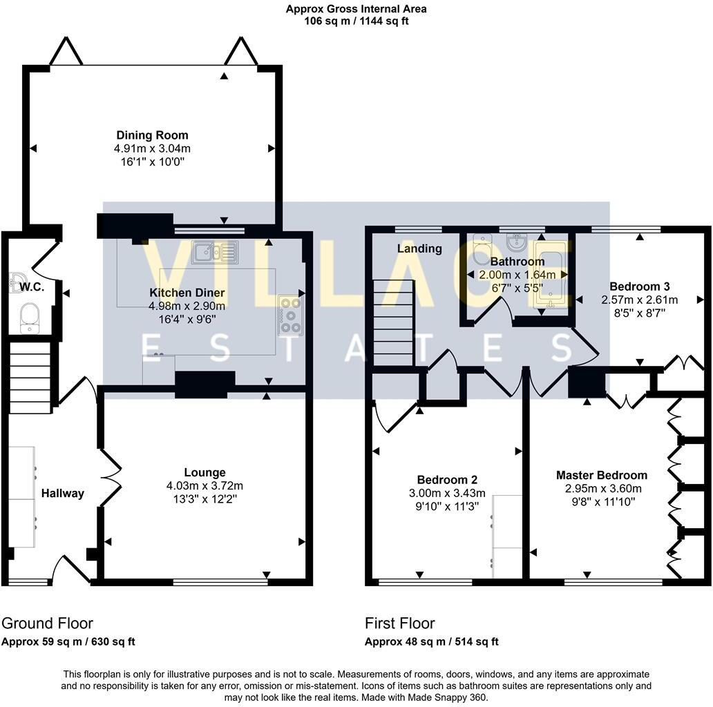 Cleveland Crescent, Borehamwood floorplan