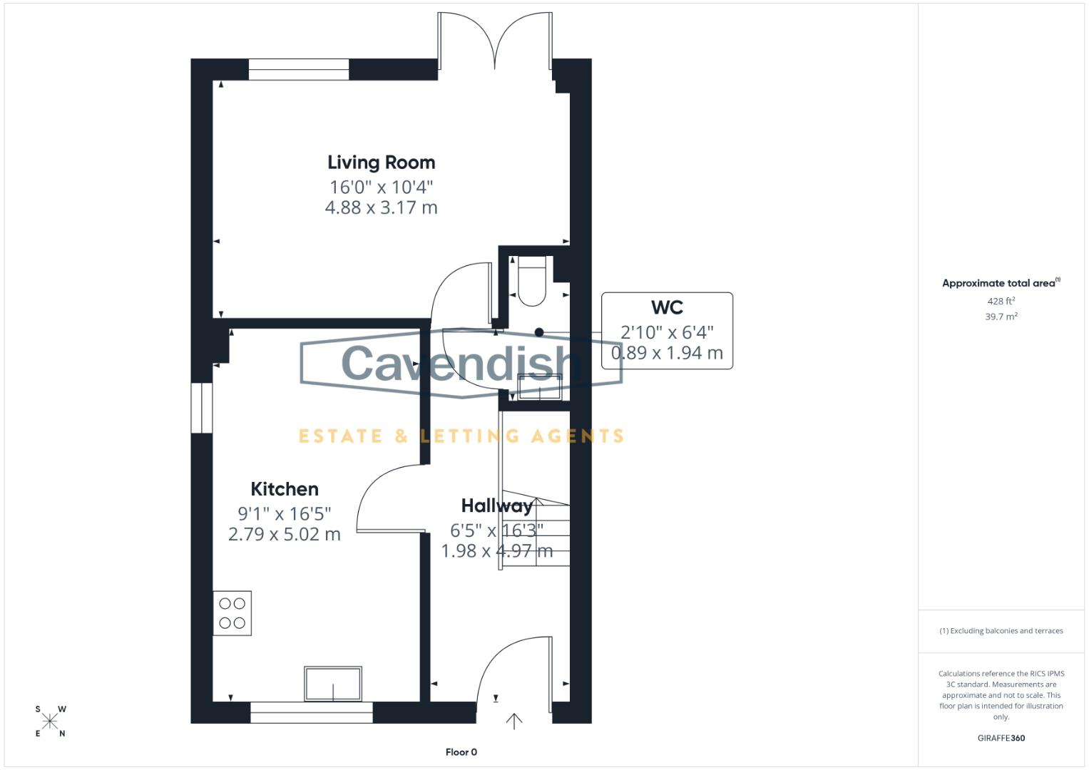 Bro Brwynog, Treuddyn, Mold floorplan