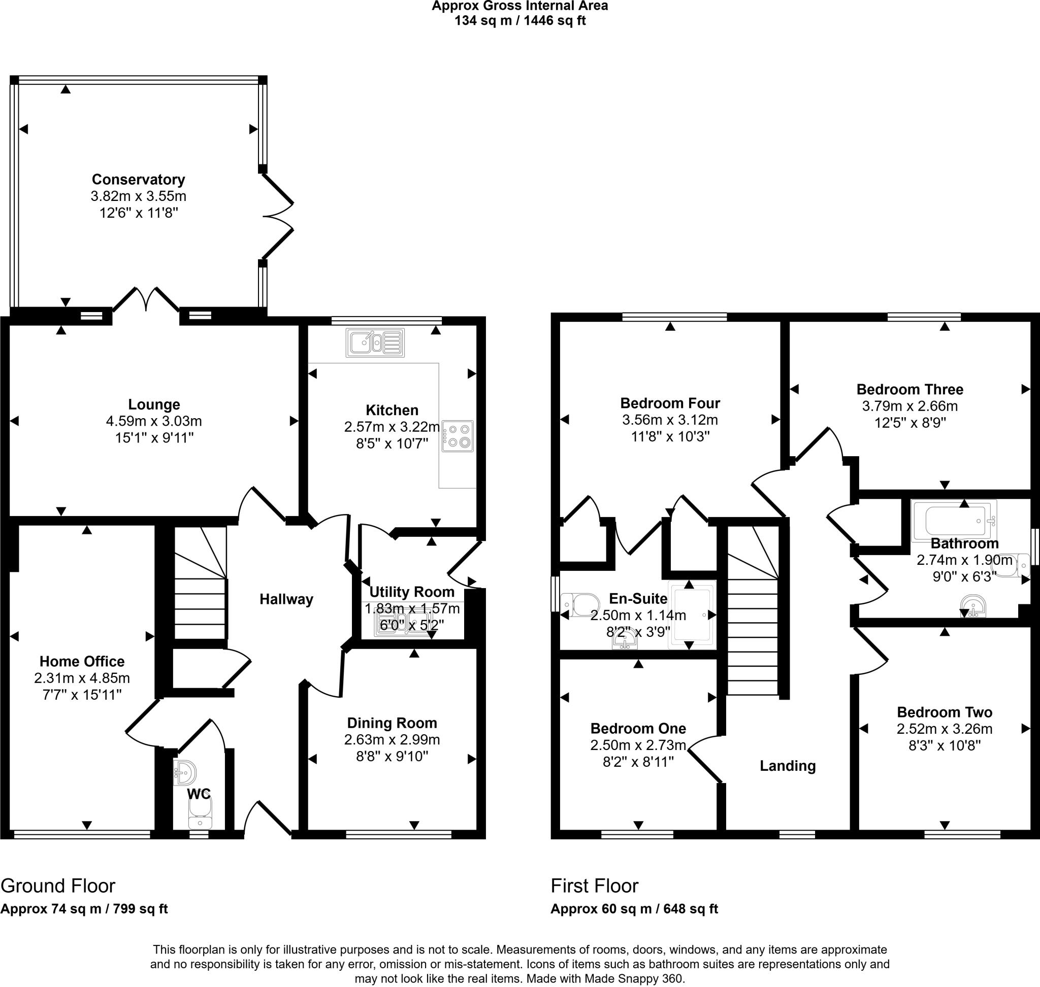 Elvaston Crescent, Kenton, Newcastle upon Tyne, Tyne and Wear, NE3 3GU floorplan