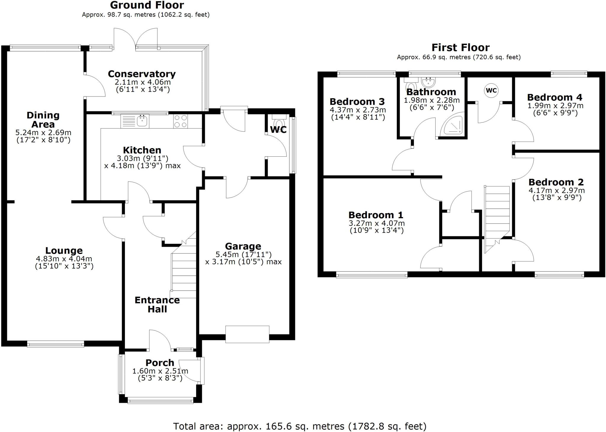 1, St Martins Close, North Leverton floorplan