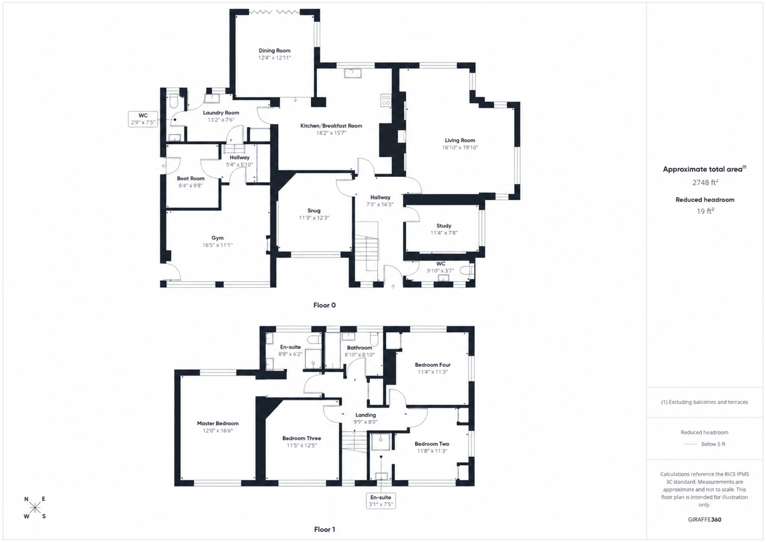 Parkway, Camberley, Surrey, GU15 floorplan