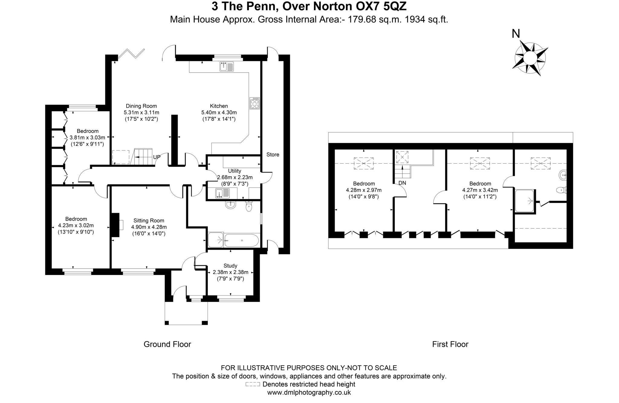 The Penn, Over Norton floorplan