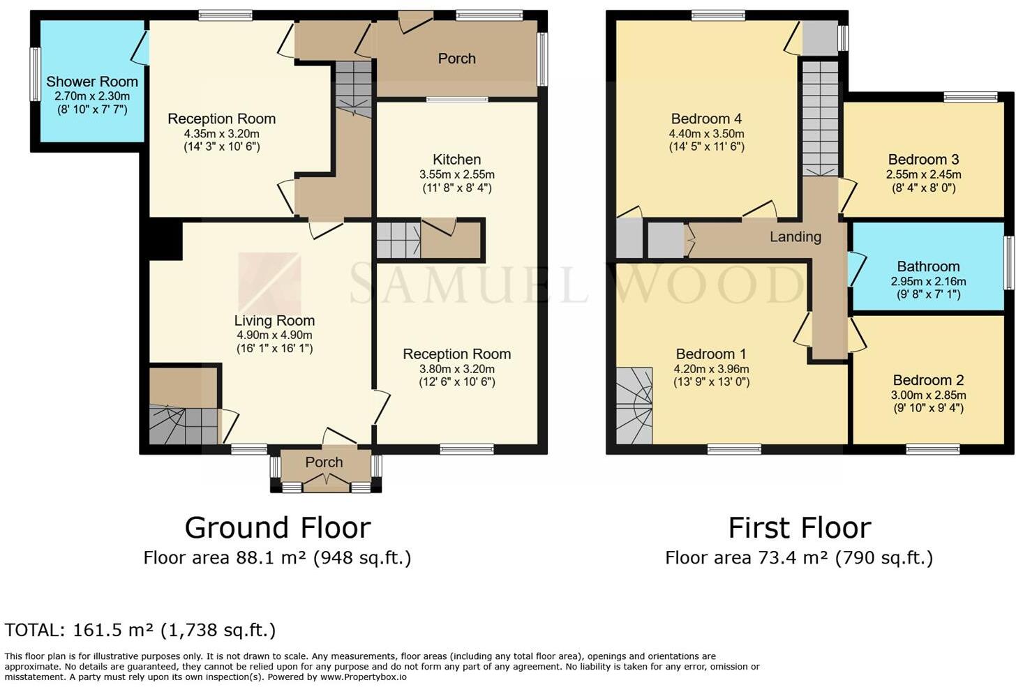 Penybontfawr, Oswestry floorplan