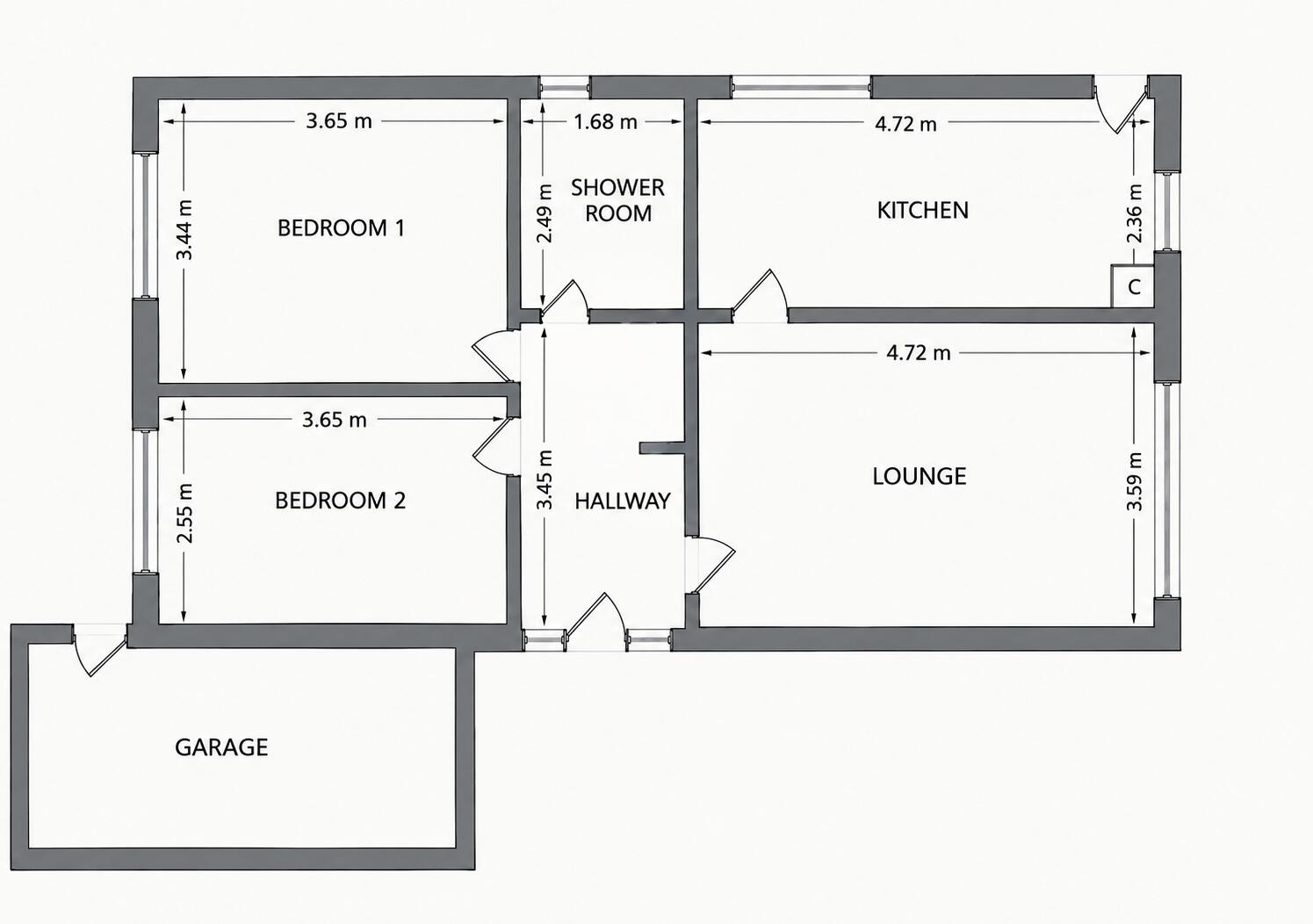 Corlyn, Ford Lane, Upton, Wirral floorplan